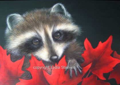 Gee Gee in the Fall Acrylic e-Packet